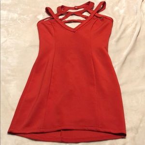 Tobi Strappy Bodycon Dress